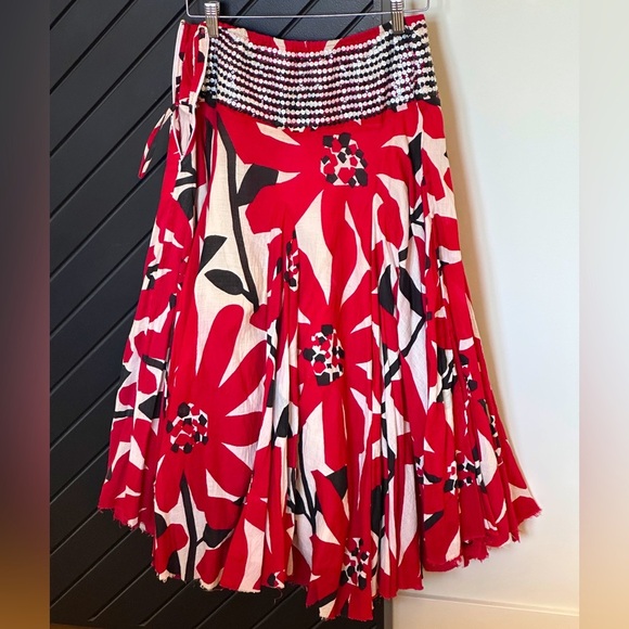 Unique gorgeous A line midi skirt with sequin waist. Size S. Excellent condition - Picture 3 of 3